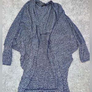 Shein Oversize Navy Cardigan Wrap
